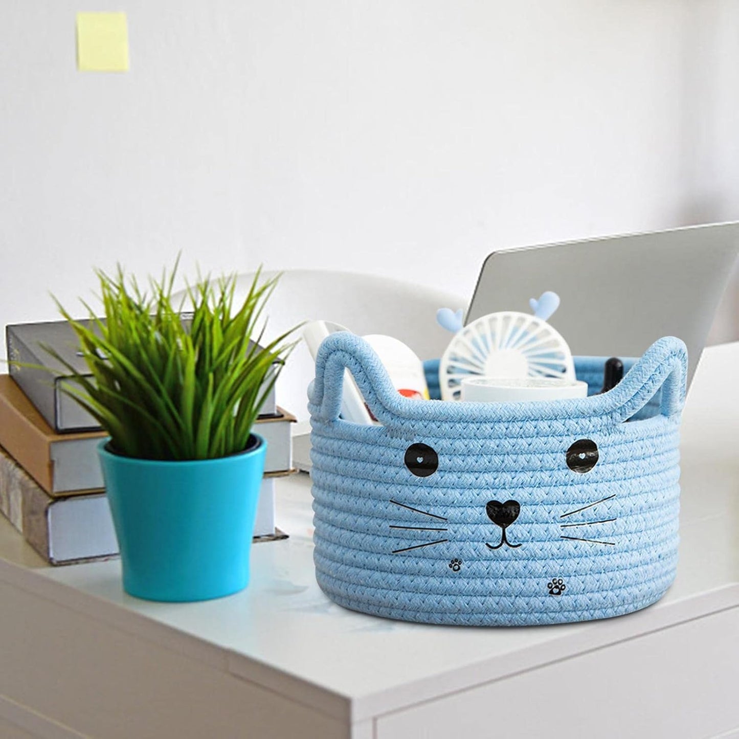 Paniers de Rangement - CottonStorageBaskets™ - Bleu